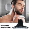 Beard Styling Tool for Men, Beard Contourer for Men - Facial Hair Stencil Moustache Styling Guide, Precision Beard Trimmer for Precise Beard Contouring and Care with Ease view 3