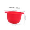 Didiseaon 2pcs Silicone Wax Bowl Reusable Waxing Pot Liner for Wax Warmer Hair Removal Accessories view 2
