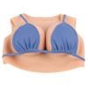 Fake breasts, Breastplate Round Collar Breast Forms Prosthesis with/for Mastectomy Fake Boobs Enhancer view 1