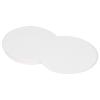 100PCS Non Stick Oil Absorbing Paper Round Barbecue Paper for Fryer Deep Frying Pan (18cm), High Temperature Resistant, Easy to Use, Steam Circulation, Hygienic Wrapping (20cm) view 4
