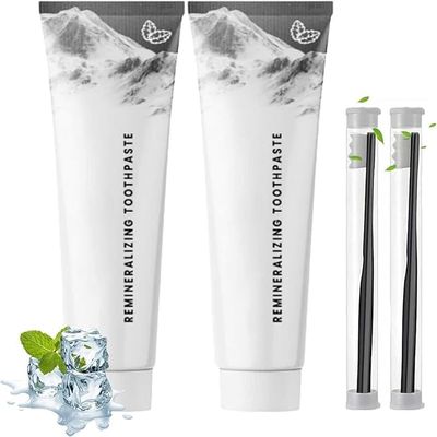 Larineco Toothpaste,Larineco - Remineralizing Toothpaste,Larineco Gum Toothpaste,Larineco Remineralizing Gum Chewing Gum Toothpast,Fresh Mouth,Teeth Cleaning (2 pcs)