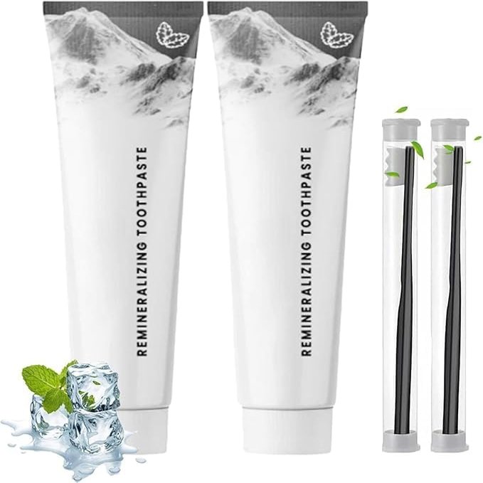 Larineco Toothpaste,Larineco - Remineralizing Toothpaste,Larineco Gum Toothpaste,Larineco Remineralizing Gum Chewing Gum Toothpast,Fresh Mouth,Teeth Cleaning (2 pcs)