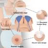 Fake breasts, Breastplate Round Collar Breast Forms Prosthesis with/for Mastectomy Fake Boobs Enhancer view 4