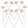 Cabilock Rattan Reed Diffuser Sticks 4.5cm Length Beige 10pcs with Artistic Design to Enhance Aroma Density for Essential Oil Diffusers for Car and Small Vase Decorations view 1