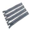 10Pcs 3# 7.5Cm-60Cm (3-24 Inches) Closed Nylon Coil Zipper(Grey,35cm) view 1