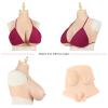 Fake breasts, Breastplate Realistic B-H Cup Breast Forms for Fake Boobs, Drag with/ view 2