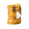 DFHS46JK Tissue Box Cover Chinese Style Tissue Box Holder Tissue Box Cover Coffee Table Desktop ceramics Facial Tissue Dispenser for Home Living Room Bedroom Office Decoration In Living Room(Yellow) view 1