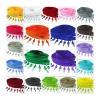10 Meters Long Zipper 20 Auto Locking Sliders Invisible Nylon 3# Zipper Used for Clothing Handbags(Rose red) view 3
