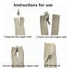 10 Meters Long Zipper 20 Auto Locking Sliders Invisible Nylon 3# Zipper Used for Clothing Handbags(Rose red) view 4