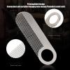 Pocket Beard Comb - Beard Comb | Metal Beard Comb | Beard Mustache Comb | Travel Comb For Hair Beard Mustache | Metal Beard Comb Beard Mustache Comb | Dresser Hair Comb For Everyday Grooming view 4