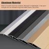 10cm Extra Wide Floor Transition Strip- Heavy Duty Metal Threshold Ramp for Wood to Tile/Laminate, Carpet Edge Trim for Large Drop High - Floor Tiles view 3
