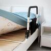 SEVEWAGE Foldable Standing Assist Bed, Medical Grab Bar Assist Bar with Storage Pocket, Fall Prevention Safety Hand Guard, Fit King, Queen view 1