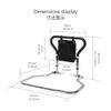SEVEWAGE Bed Safety Folding Bed for Elderly Adults with Storage Pocket Bed Guards for s, Adjustable Height Bed Assist Handle for Preventing Falling Out of Bed, Fit Any Bed view 3