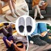 Electric Feet Warmers | Heated Slippers with USB Foot Heater | Quick Heating Foot Warmer Pad | Cozy Heated Foot Pad for Men & Women, Perfect Slippers for Cold Weather view 4