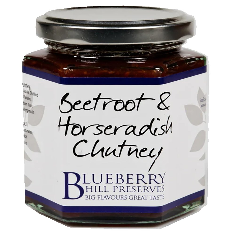 Blueberry Hill Preserves - Beetroot and Horseradish Chutney - 205g