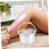 HONMEET Wax Warmer Replacement Aluminum Alloy Melting Pot 105mm Inner Diameter Electric Wax Warmer Inner Pan for Hair Removal view 4