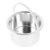 FOYTOKI Wax Melting Pot Aluminum Alloy Wax Boiler Replacement Dish 105mm Inner Diameter Warmer Heater Burner view 1