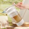 Aramox Electric Mixer Cup, Quiet Portable Fully Automatic 500mah Electric Shaker Bottle with Proof Design for Protein Milk view 3