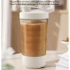 Aramox Electric Mixer Cup, Quiet Portable Fully Automatic 500mah Electric Shaker Bottle with Proof Design for Protein Milk view 4
