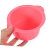 AUTSUPPL 2pcs Silicone Wax Pot Bowl Set, 400ml Foldable Non-stick Liner, High Temperature Resistant Hair Removal Waxing Bowl for Beauty Routine view 3
