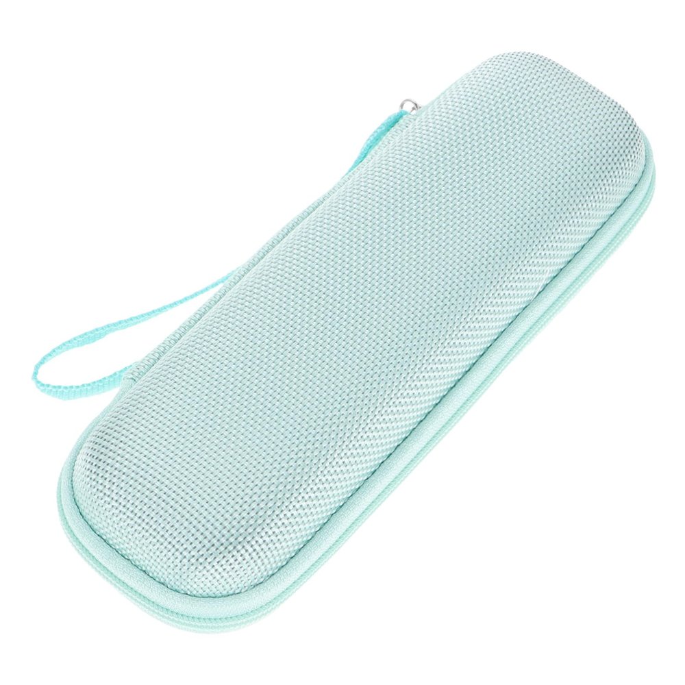 AUTSUPPL Electric Toothbrush Travel Case with Divider Portable Toothbrush Holder Hardshell Storage Box and Daily Oral Hygiene in Light Green for Outdoor Travel