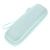 AUTSUPPL Electric Toothbrush Travel Case with Divider Portable Toothbrush Holder Hardshell Storage Box and Daily Oral Hygiene in Light Green for Outdoor Travel view 1