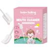 Baby Oral Cleaner - Skim Gauze Gum Cleaner Stick, 30PCS Skim Gauze Tongue Cleaner | Comfortable Portable Toothbrush, Effective Baby Tongue and Teeth Care, Oral Cleaning Tool for Babies, Kids view 1