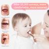 Baby Oral Cleaner - Skim Gauze Gum Cleaner Stick, 30PCS Skim Gauze Tongue Cleaner | Comfortable Portable Toothbrush, Effective Baby Tongue and Teeth Care, Oral Cleaning Tool for Babies, Kids view 4
