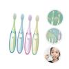 NULYLU 4pcs Boy Girl Toothbrush Soft Bristle Cleaning Brush for Boys and Girls Gum Care Years Random Color view 4