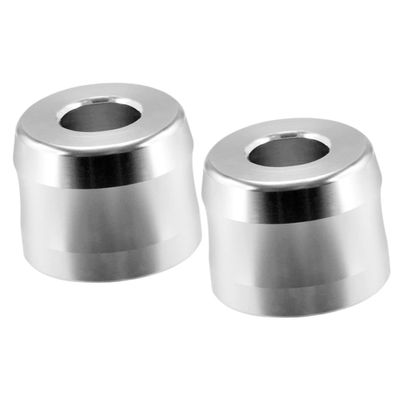 minkissy Aluminium Alloy Stand and Shaving Brush Stand 2Pcs Slip-Resistant Stable Holder for Bathroom Countertop Storage Portable Design