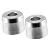 minkissy Aluminium Alloy Stand and Shaving Brush Stand 2Pcs Slip-Resistant Stable Holder for Bathroom Countertop Storage Portable Design view 1