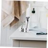 minkissy Aluminium Alloy Stand and Shaving Brush Stand 2Pcs Slip-Resistant Stable Holder for Bathroom Countertop Storage Portable Design view 4