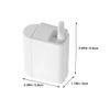 FRCOLOR 2sets Wall Mounted Manual Toothpaste Squeezer Plastic Tube Key Dispenser Roller for Bathroom Home Use view 2