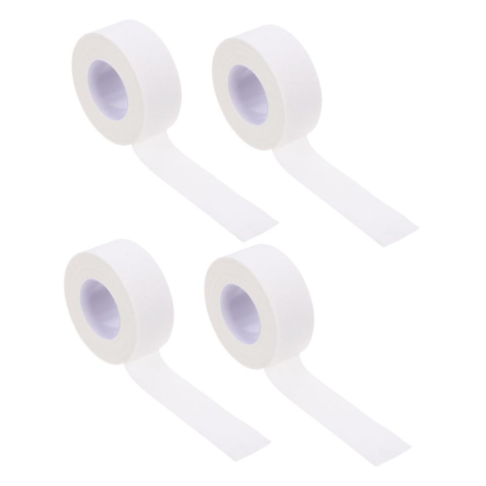 BEBEMOKO 4rolls Self-Adhesive Breathable Tape Scar Strip Tape Sports Non-Woven Tearable Comfortable for Fixing
