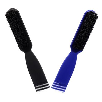 Beavorty 2pcs Beard Styling Tool Brush Comb Set Men's Beard Grooming Kit for Travel
