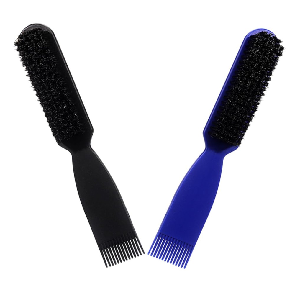 Beavorty 2pcs Beard Styling Tool Brush Comb Set Men's Beard Grooming Kit for Travel
