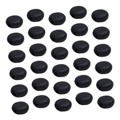 BEBEMOKO 100pcs Adjustment Buckle Strangle Buckle Slip Button for Lanyard Adjustable Hook Rope Regulator