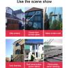 18ft Telescopic Window Cleaning Pole with Water Fed Brush Extendable Cleaner for Conservatory Roof view 2