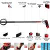 18ft Telescopic Window Cleaning Pole with Water Fed Brush Extendable Cleaner for Conservatory Roof view 3