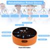 Portable Hand Function Rehabilitation Robot Gloves, Robot Hand Training Equipment for Stroke Hemiplegic, Physiotherapy Tools for Finger Reovery Workout B Left S view 3