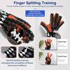 Portable Hand Function Rehabilitation Robot Gloves, Robot Hand Training Equipment for Stroke Hemiplegic, Physiotherapy Tools for Finger Reovery Workout B Left S view 4