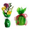 Fenglin-joy Green Cellophane Wrap Roll, 30m x 40cm Cellophane Wrap Roll, 2.5 mil thick Cellophane Wrapping Paper for Flowers Craft Basket Packing Paper Glarks view 4