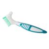 Denture Brush Effective Plaque Removal Toothbrush Safe Material for False Teeth Cleaning view 4