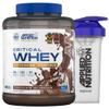 Applied Nutrition Critical Whey Protein Powder 2kg + Plastic Shaker - High Protein Powder, Muscle Building Supplement with BCAAs & Glutamine (2kg - 61 Servings) (Chocolate Milkshake) view 1