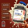 Applied Nutrition Critical Whey Protein Powder 2kg + Plastic Shaker - High Protein Powder, Muscle Building Supplement with BCAAs & Glutamine (2kg - 61 Servings) (White Choco Hazelnut) view 2