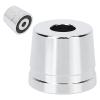 Safety Base Holder Wide Opening Alloy Universal Men Shaving Brush Drying Stand view 4