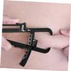 BEBEMOKO 1.5m Body Fat Caliper Black Waist Measuring Tape for Fitness Body Fat Tester Calculator Caliper Waist Measuring view 3