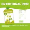 Kiddylicious Smooth Pear Pouches - Delicious Pouches for Babies - Suitable for 6+ Months - 100g x 6 Packs view 4