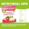 Kiddylicious Strawberry & Banana Yoghurt Pouches - Delicious Pouches for Babies - Suitable for 6+ Months - 3 Packs of 4 (12 Total) view 2