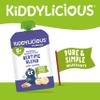 Kiddylicious Bedtime Blend Blueberry, Banana & Oat Pouches - Delicious Pouches for Babies - Suitable for 6+ Months - 100g x 6 Packs view 3